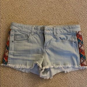 Jean shorts